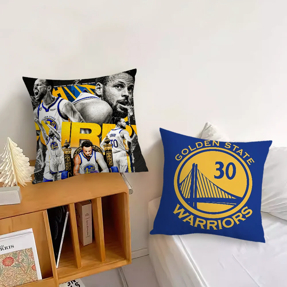 Sports Pillow Case Sofa Living Room Headboard Bedroom Backrest Cushion Square Cushion S-Stephen Super Star C-Curry-s Nap Time