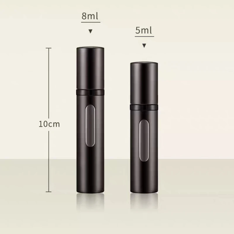 2PCS 5/10ml Boden-Füllung Pumpe Parfüm Nachfüllbare Spray Flasche Mini Tragbare Leere Kosmetische Behälter Zerstäuber flasche Reise – Detail 11