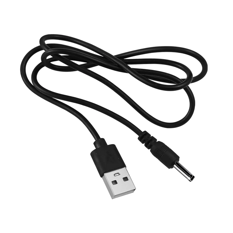 USB to DC3.5x1.35mm round hole small speaker charging cable 5v power cord 3.5 charging cable