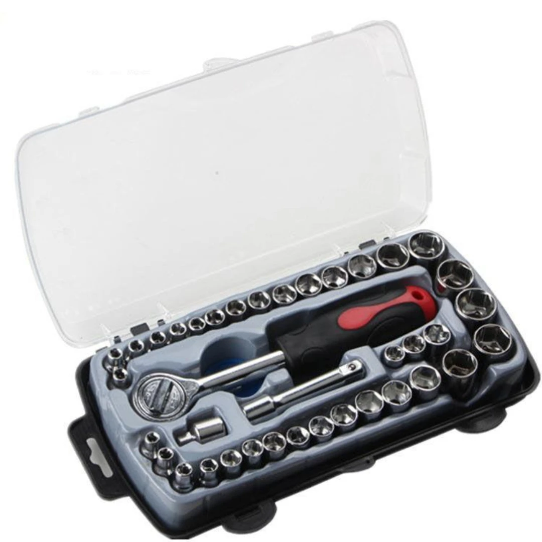 Socket Spanners Set  Sleeve Car Repair Tool Ratchet Set Torque Wrench Combination Set Key