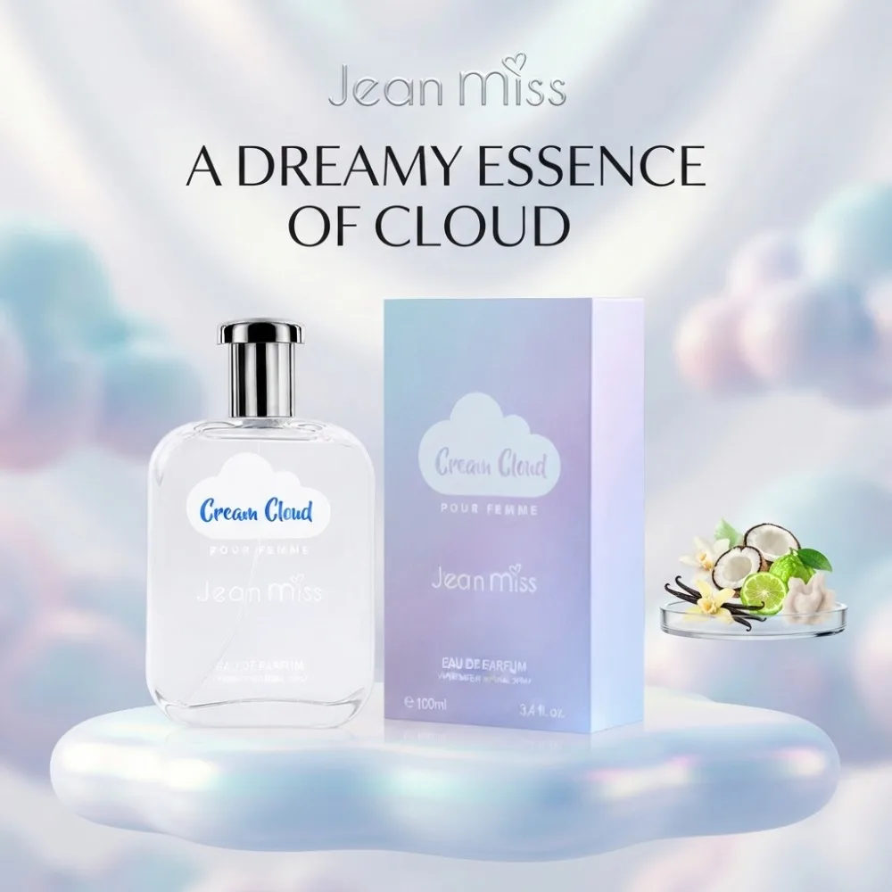 100ML Cream Cloud Perfume Long-lasting Fruity Floral Woody Fragrance Fresh Light Body Mist For Women Unique Casual Date Gift view 2