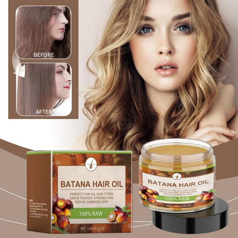 Hair Care Batana Oil for hair growth Natural Batana Oil For Treating Hair Loss Anti-Breakage Hair Growth Oil deep moisturizing