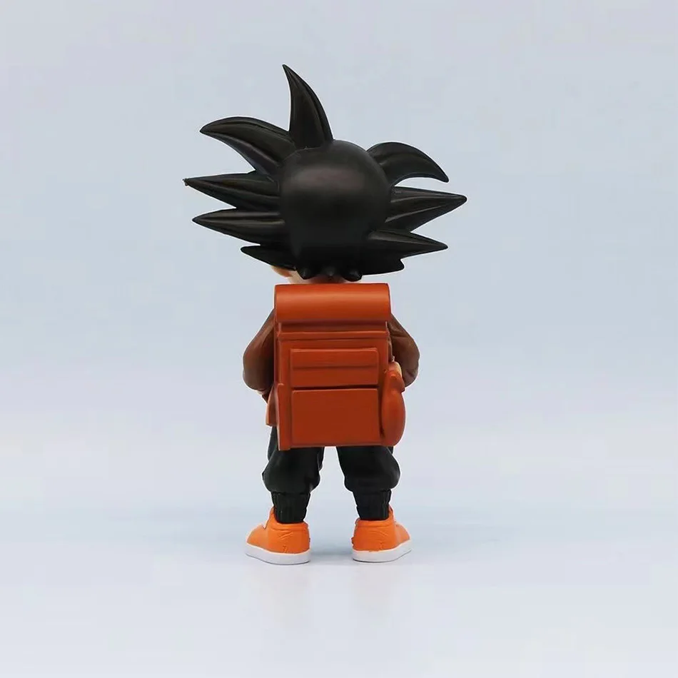Anime son goku figuras dragon ball super estatueta modo bonito figura estátua dbz modelo pvc brinquedos colecionáveis ornamento presentes brinquedos