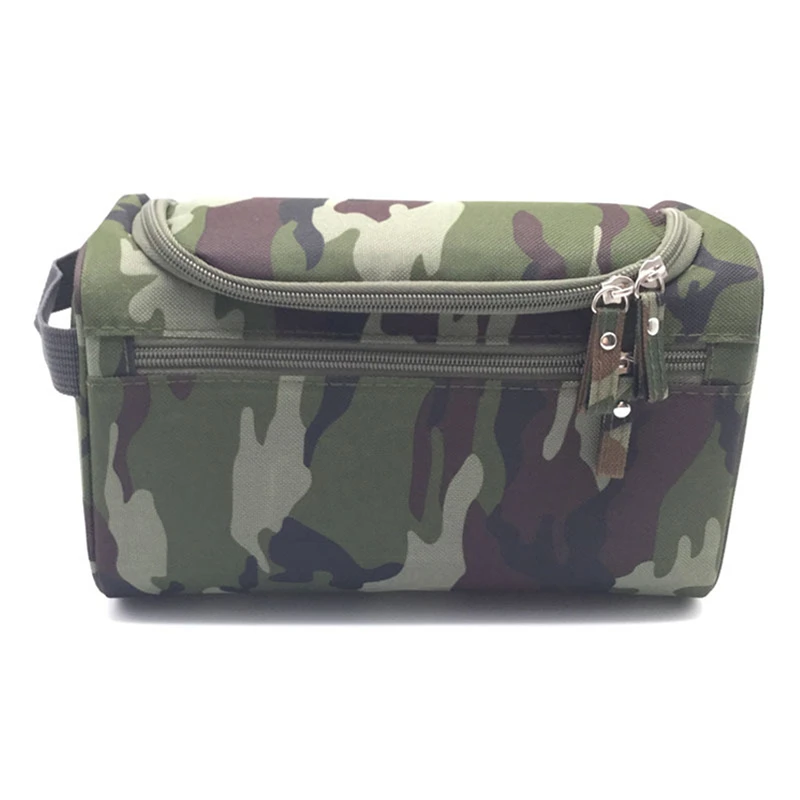 Men\'s and Women\'s Camouflage Cosmetic Bag Leopard Print Travel  Beautician Cosmetic Bag Storage Bag