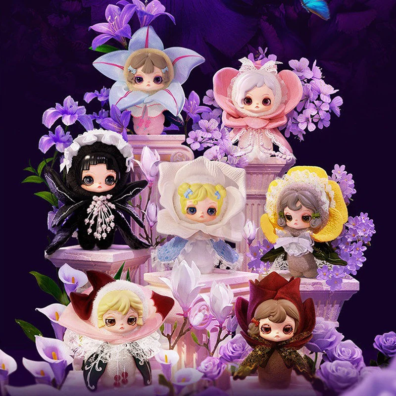 

Viora Floraison Libre Series Blind Box Vinyl Plush Pendant Toys Action Figure Desktop Ornament Mystery Box Gift Girl
