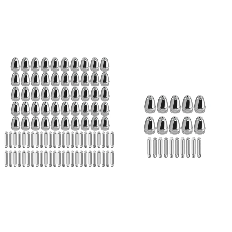 Punte per ugelli consumabili per taglierina al Plasma elettrodi Kit di materiali di consumo per bruciatore da taglio vestito per AG60 WSD60 SG55