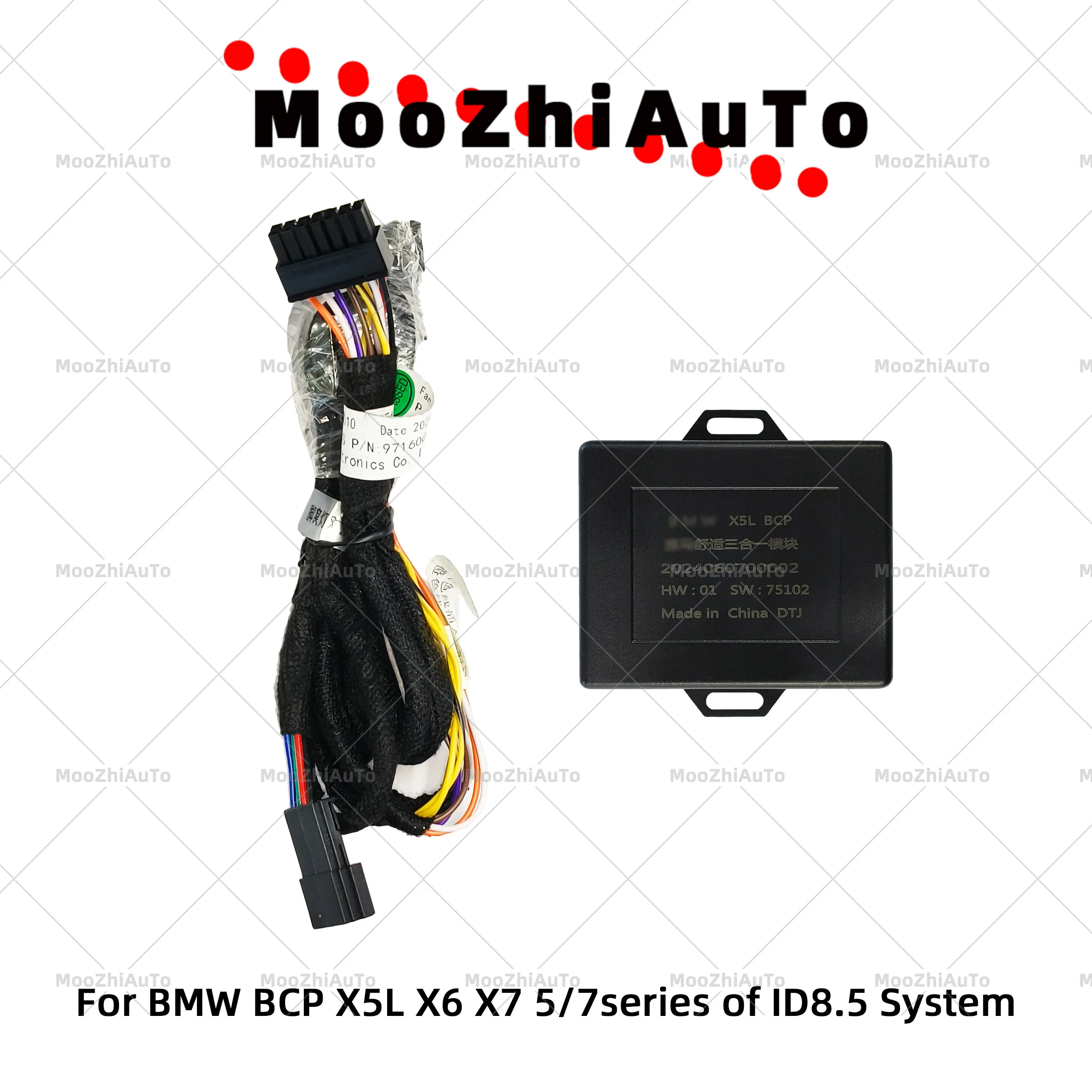 For BMW BCP models Four in one comfortable 64-color ambient light module For new X5L,X6,X7,5series,7series of id8.5 system