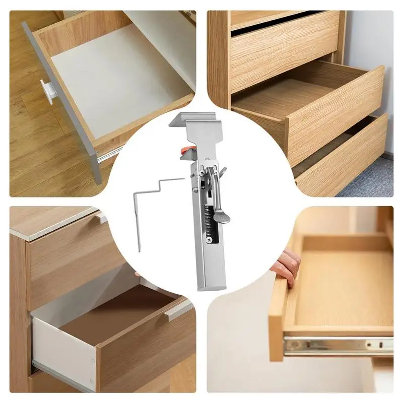 Adjustable Drawer Fixing Clamp Easy And Quick Installation Of Drawer Front Panels Woodworking Clamp Cabinet Drawer Fixing Clips