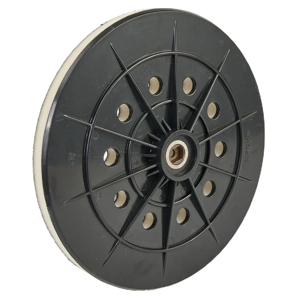 9 Inch 215mm Backup Soft Hard 6mm Thread Drywall Sander Hooks And Loop 10 Pad Hole Wall Grinding Polishing Plates Sanding Disk