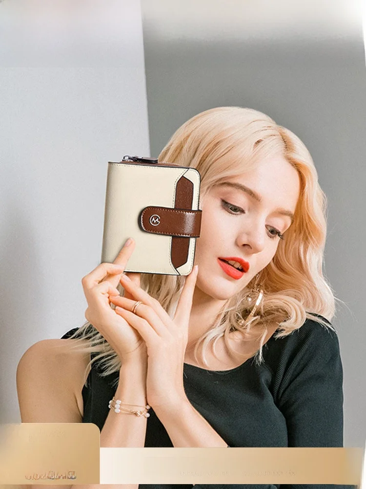 portafoglio-corto-da-donna-golf-2026-nuovo-vintage-in-pelle-portamonete-semplice-porta-carte-fermasoldi-piccoli-oggetti-in-pelle