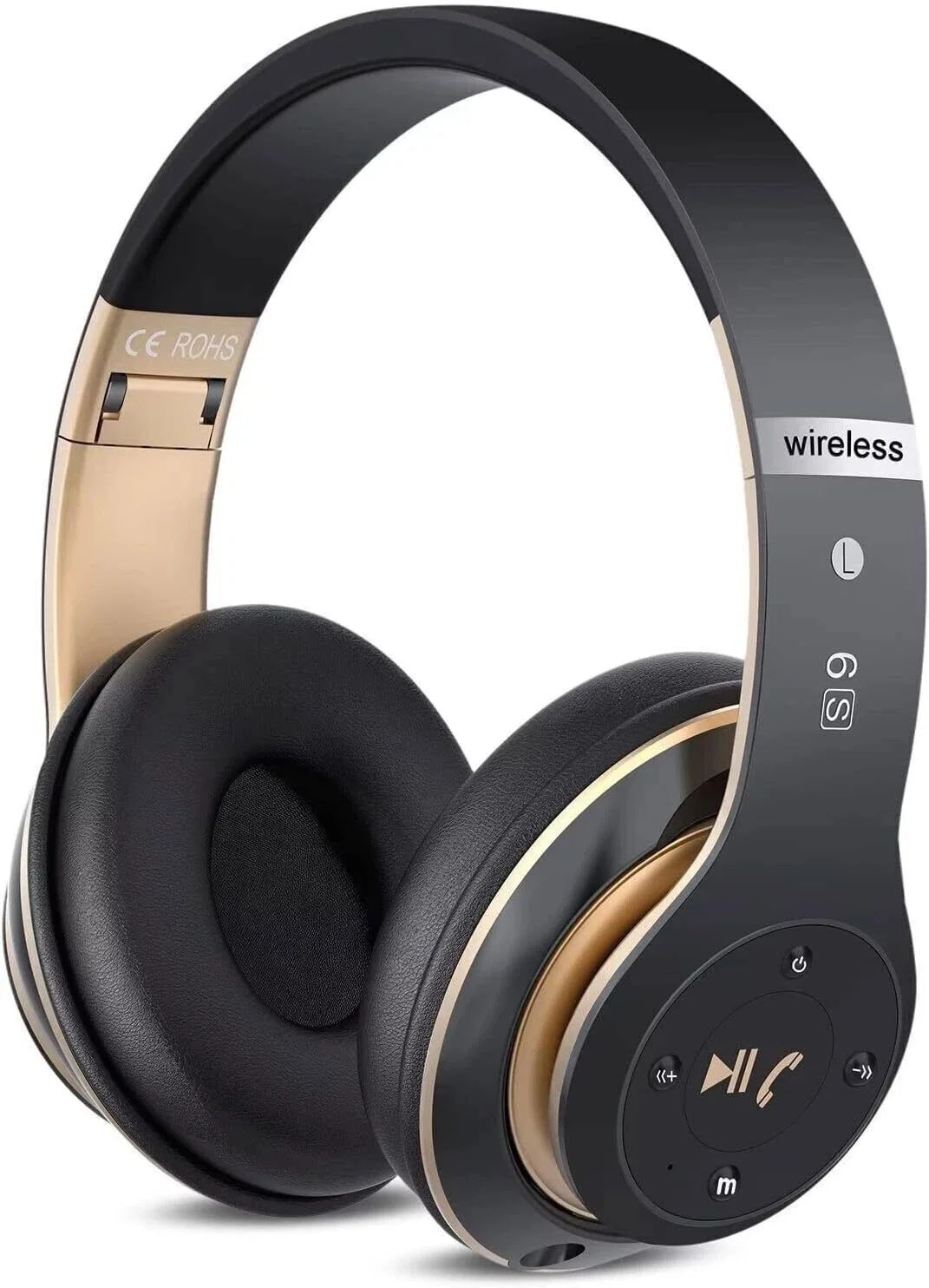 

Wireless Headphones Bluetooth Noise Cancelling Stereo Earphones Over Ear Headset