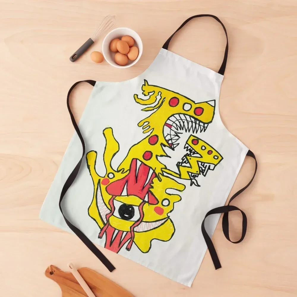 

Demonic Apron Ladies Kitchen Chef Apron