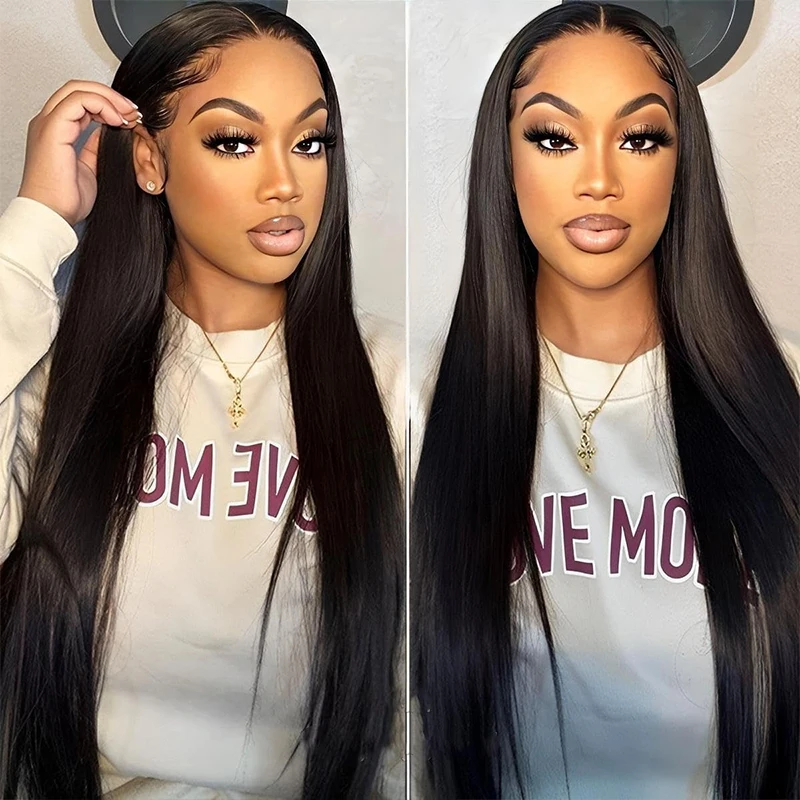 ارتداء والذهاب غلويليس بوب شعر مستعار شعر الإنسان قبل قطعها قبل قطع 13x4 الدانتيل إغلاق بوب الباروكات للنساء شعر طبيعي مفرود غلويليس #5