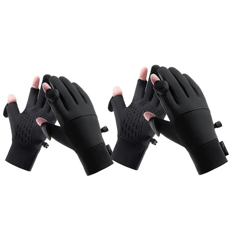 Touch Screen Ski Gloves Warm Windproof Snow Mittens Winter Must-Have Winter Thermal Gloves For Women Men For Mountaineering