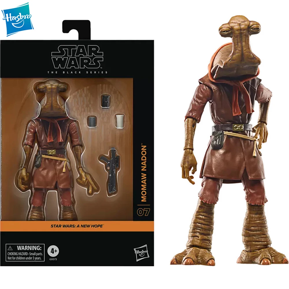 

[In Stock] Original Hasbro Star Wars The Black Series Momaw Nadon 6 Inch (15 Cm) Action Figure Collectible Mpdel G0073