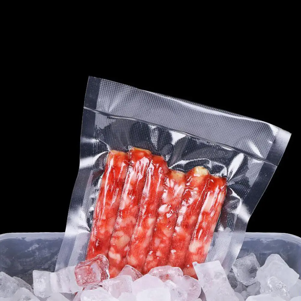 

2 Rolls Disposable Food Sealer Bags Vacuum Sealable for Kitchen Storage Microwave Oven and Freezer Safe Up to 100C Down to -18C