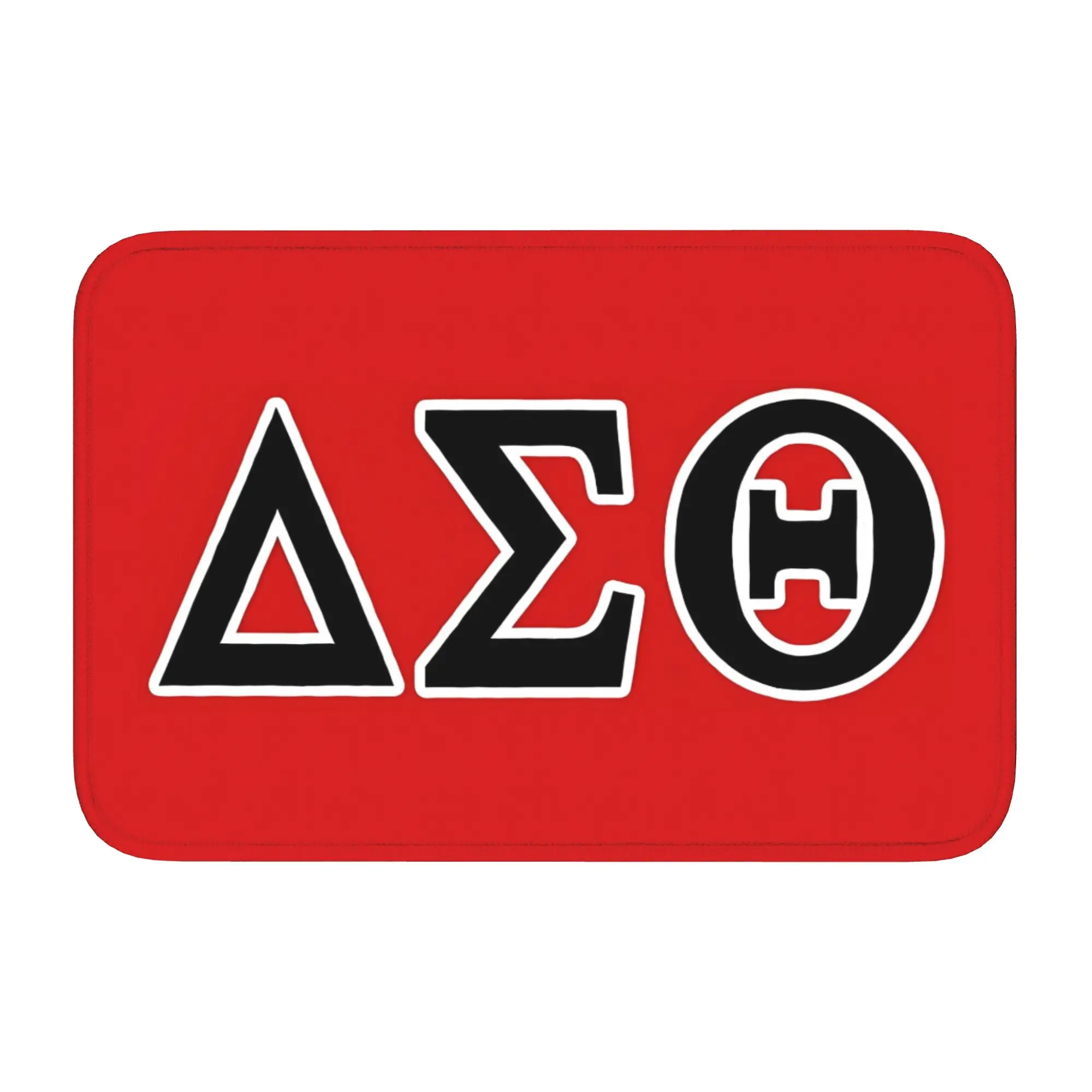 Custom Deltas Sigma Theta Sorority  Doormat Anti-Slip Entrance Kitchen Bathroom Door Floor Mats  Garden Rug Carpet Footpad