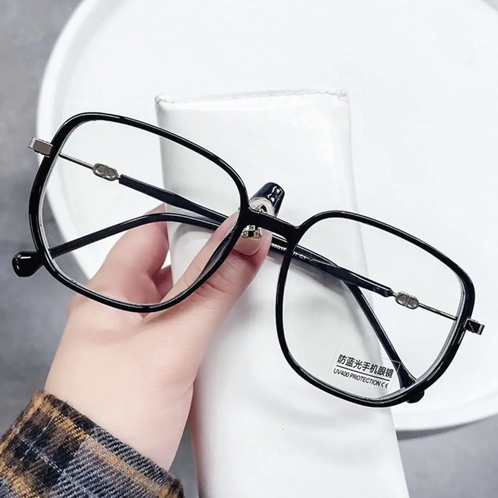 

Blue Ray Blocking Anti-Blue Light Reading Glasses Glitter Frame Eye Protection Presbyopia Eyeglasses Ultralight Square