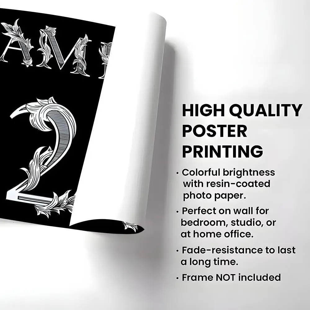 ملصق A-Amiri لتزيين هدايا العطلات مصمم للمنزل والمطعم والمكتب والفضاء