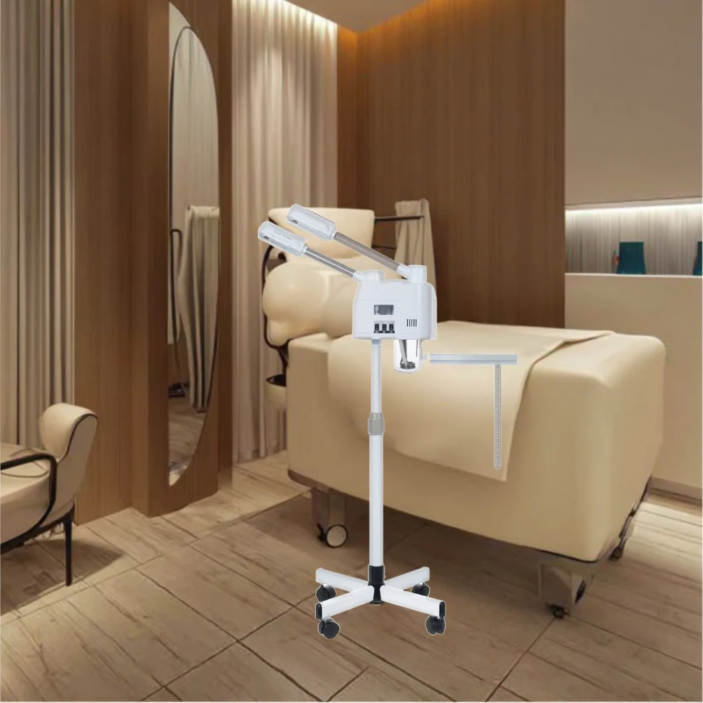 ماكينة بخار رذاذ بارد ساخن برأس مزدوج، أدوات تصفيف الشعر متعددة الأغراض عالية الجودة لصالونات التجميل #5