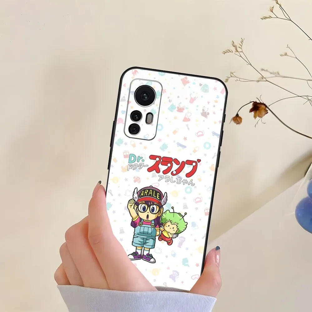 Capa traseira do Dr. Slump Arale Cartoon, Capa de telefone para Xiaomi 13, 12, 11T, 11, 9T, 8, 9SE, 11i Lite, Ultra Note10, Poco F3, M3, M4, GT Pro X4