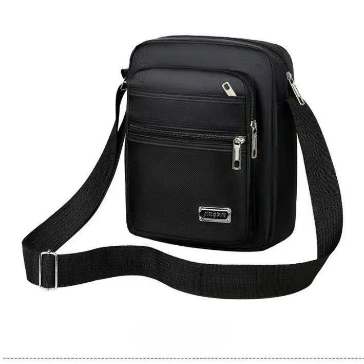 Geschäftsreise Herren-Umhängetasche Wasserdichte und Verschleißfeste Schultertasche Multifunktionaler Kleingeld-Rucksack – Detail 20