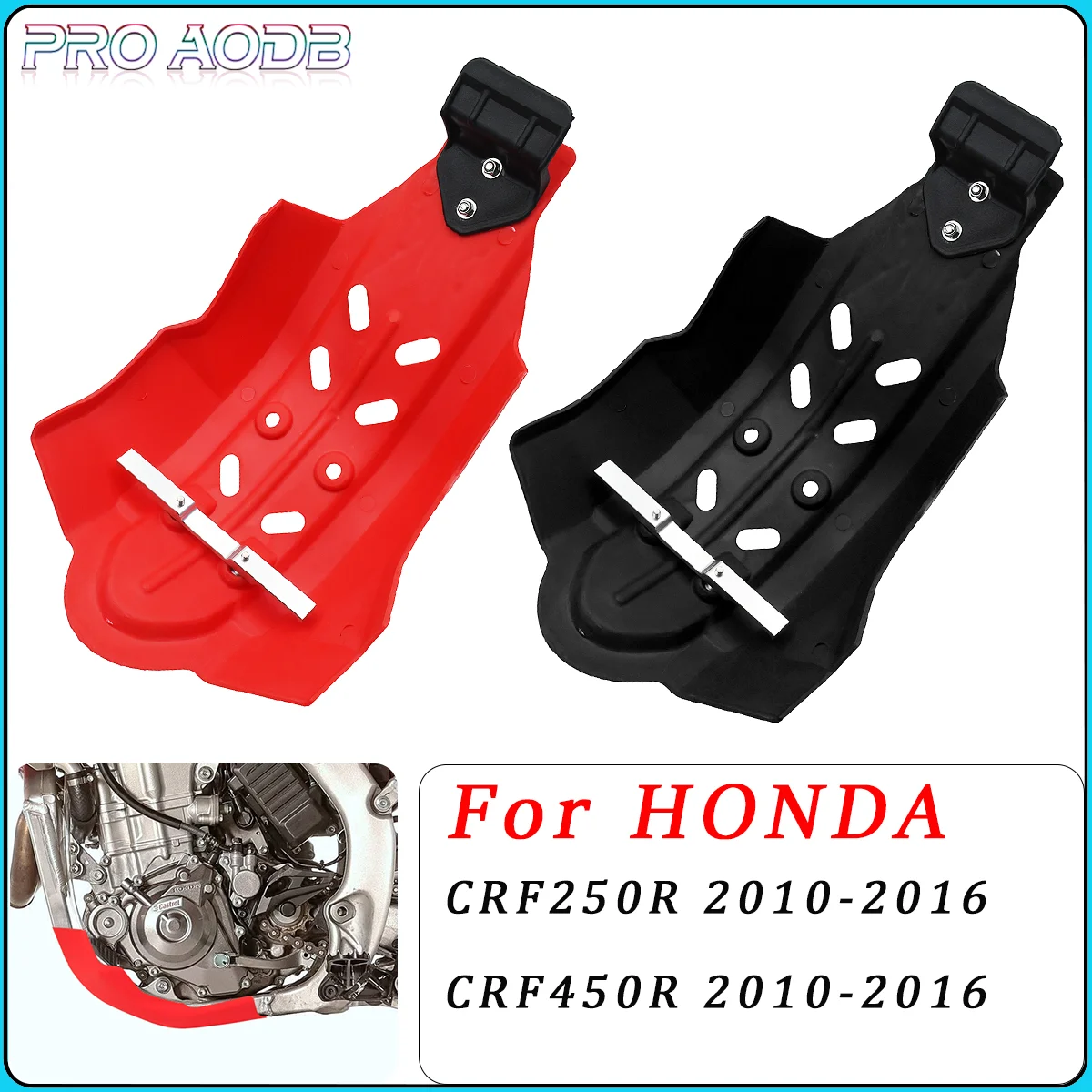 

Dirtbike for Honda CRF 250R 450R Motorcycle Spare Parts Engine Chassis Protector Covers Guard Cover Enduro Motocross Accessorie