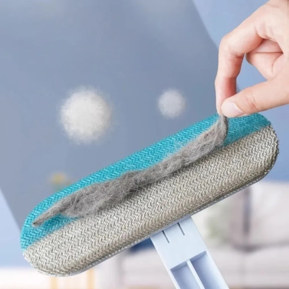 4 in 1 Detachable Window Screen Cleaning Brush, With Mesh Brush Scraper Dual Dry Wet Use Design, For Window Daily Cleaning