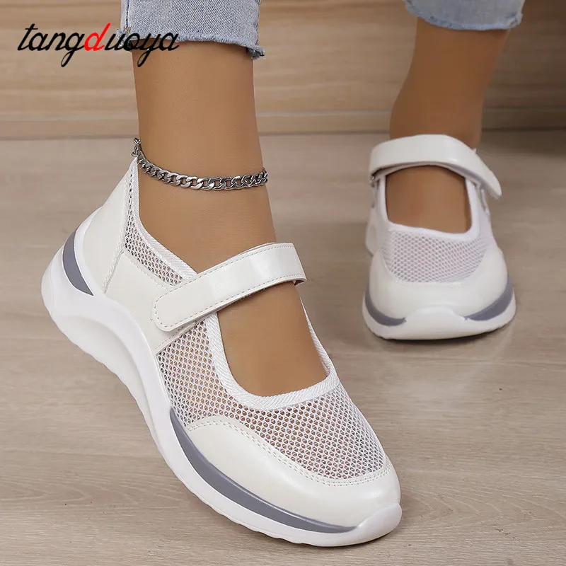 Women's Dance Shoes Soft Outsole Woman Breath Jazz Hip Hop Shoes Sports Sneakers Ladies Modern Jazz Dancing Shoes