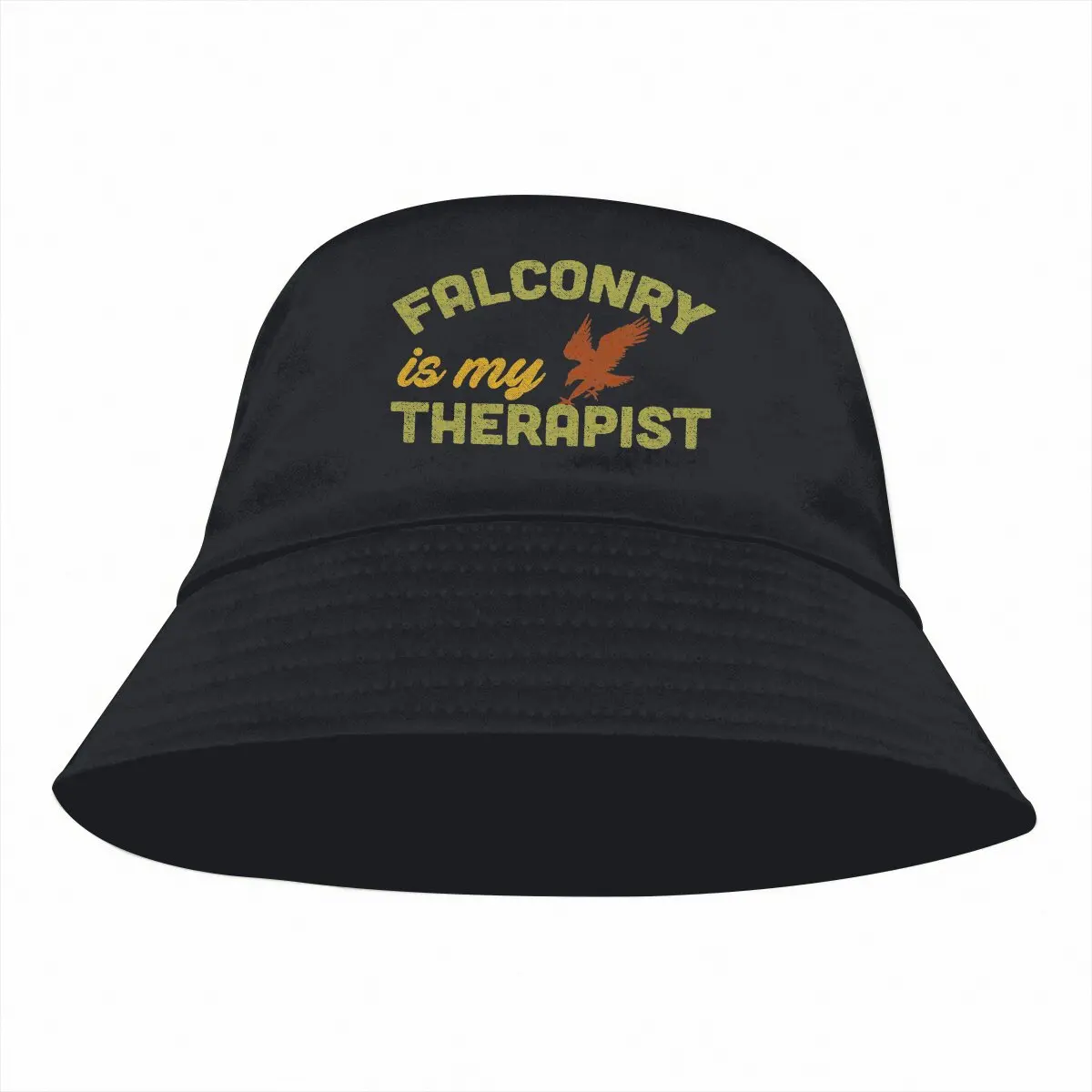 My Therapist Unisex Bucket Hats Falconry Hip Hop Fishing Sun Cap Fashion Style Designed