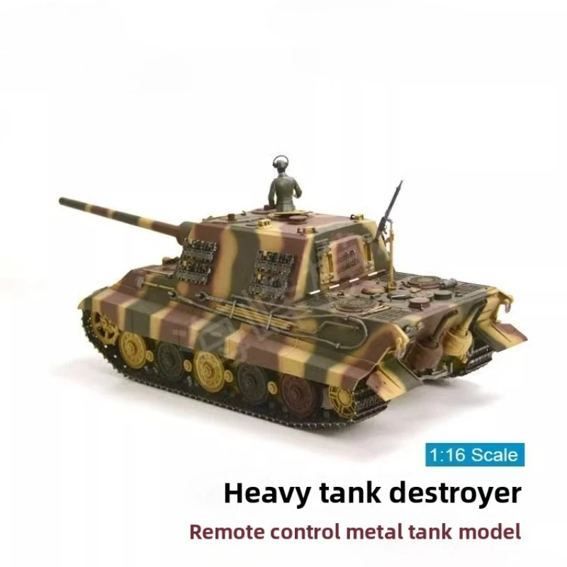 RC 원격 제어 금속 탱크 자동차 1/16 무거운 탱크 구축함 모델 성인 장난감 선물 여러 옵션