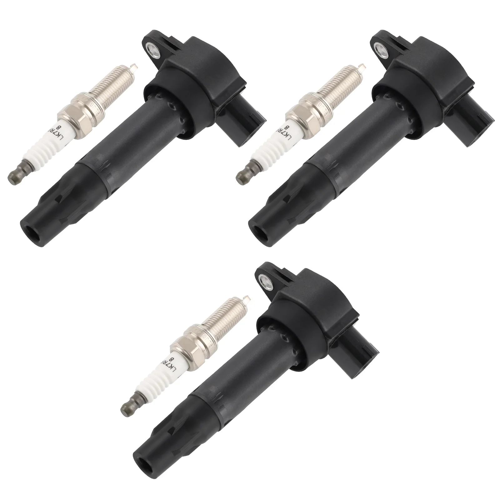 

3 катушки зажигания и свечи зажигания для Smart Fortwo 1000CC L3 2008-2015 UF681 95983