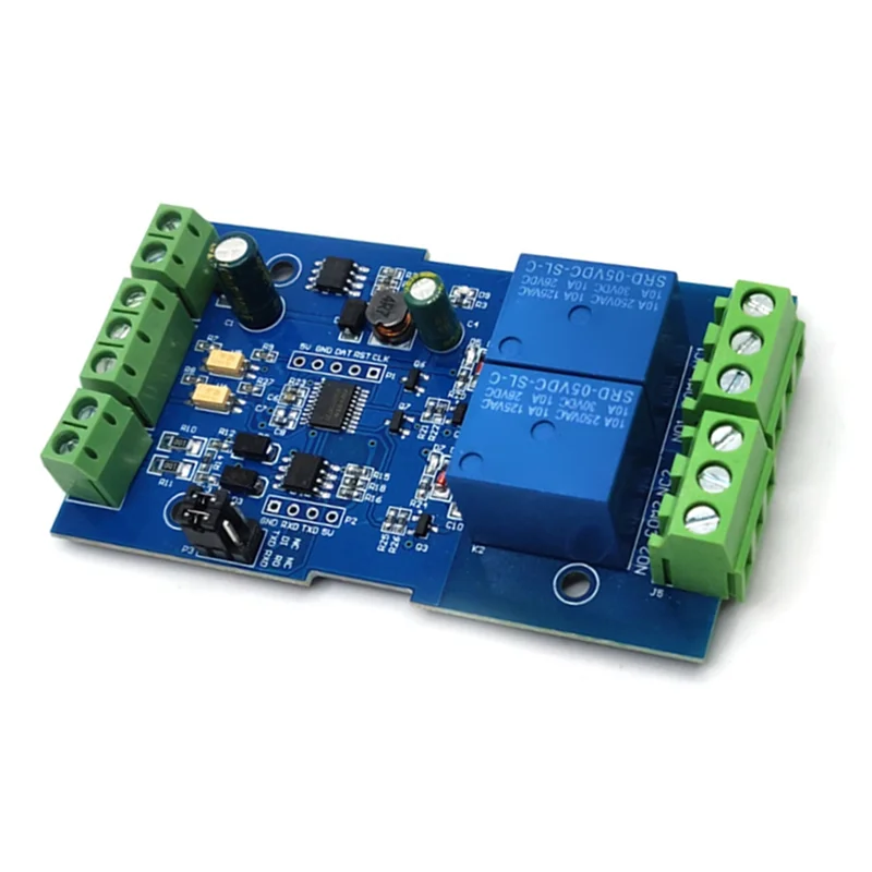 AA87 Modbus RTU リレースイッチ通信入力および出力 7-24V RS485/TTL 用逆方向保護付き