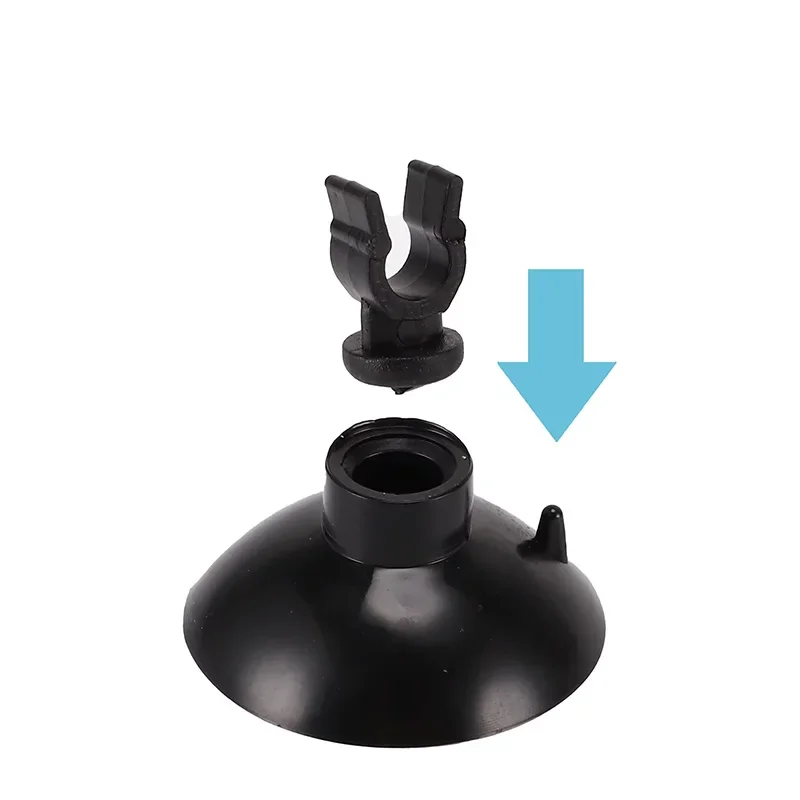 Aquarium Saugnapf Tasse 5mm-28mm Air Line Rohr Rohr Schlauch Draht Halter Aquarium Zubehör