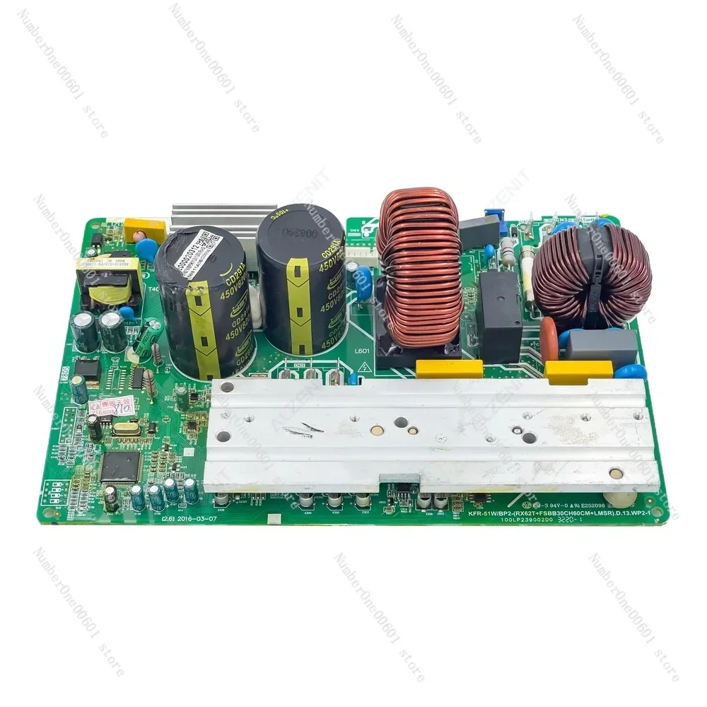 Used Control Board for Midea Air Conditioner KFR-51W/BP2-(RX62T+FSBB30CH60CM+LMSR).D.13.WP2-1 17122000014651 Conditioning PCB