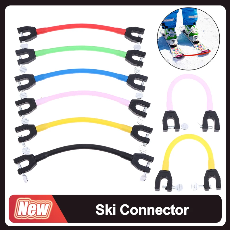 

Ski Tip Connector For Beginners Ski Wedge Connector For Winter Children Adults Skiing Training Aid Snowboarding Accessories