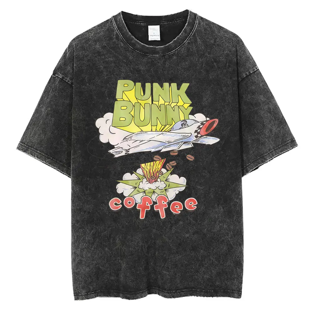 

Washed Vintage Punk Band Green Day Dookie Graphic T Shirt Men Women Clothing Rock Oversized T Shirts Men's 100% Cotton T-shirts