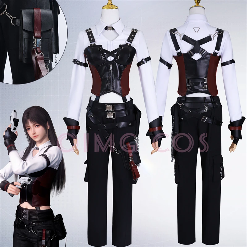 

Love and deepspace Deep Space Hunter Cosplay Costume Adult Carnival Uniform Anime Halloween Party Masquerade Costumes Men Game