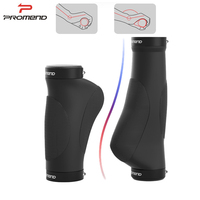 PROMEND Bicycle Handlebar Grips TPR Rubber Comfy City Mountain Bike Scooter MTB Soft Cycling Handle Bar Cover End Non-slip