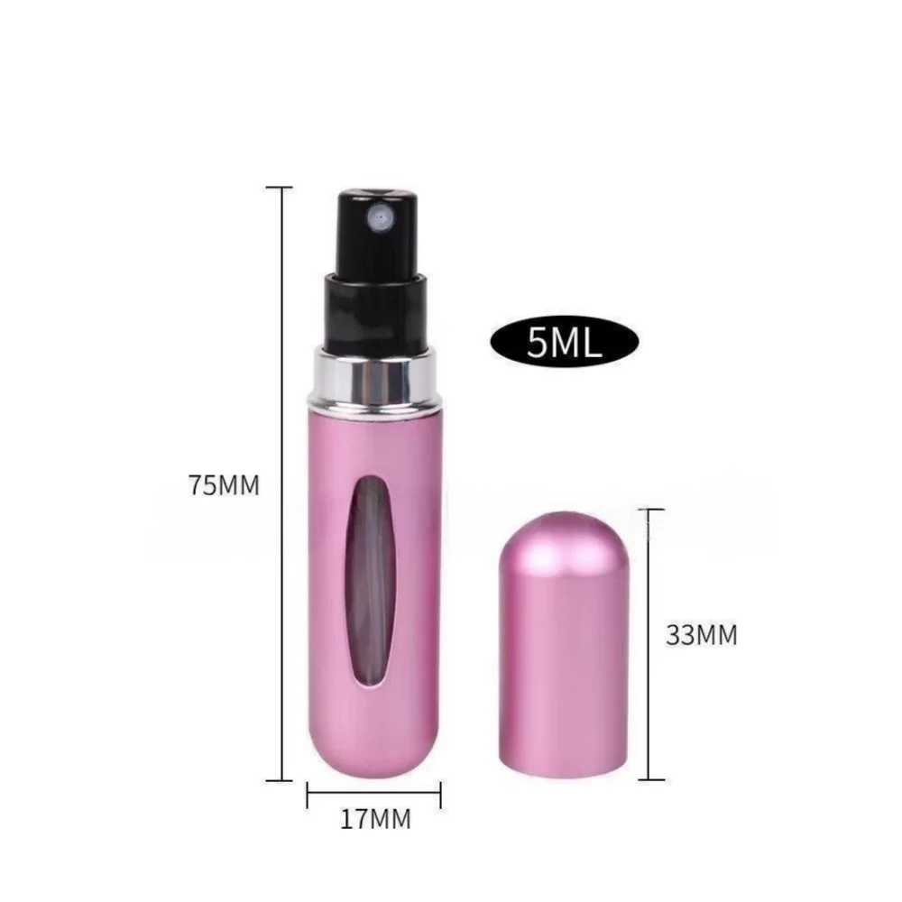 5Ml Parfum Navulling Container Draagbare Mini Navulbare Spuitpomp Lege Cosmetische Fles