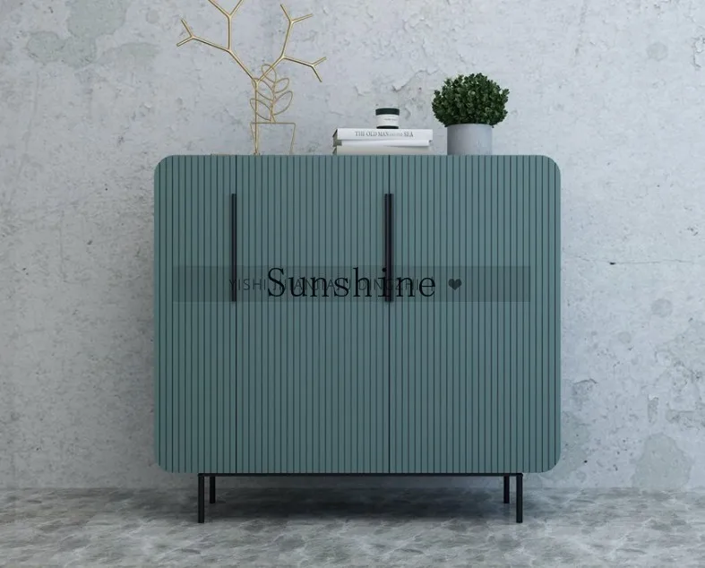 Italian light luxury storage shoe cabinet simple entrance cabinet