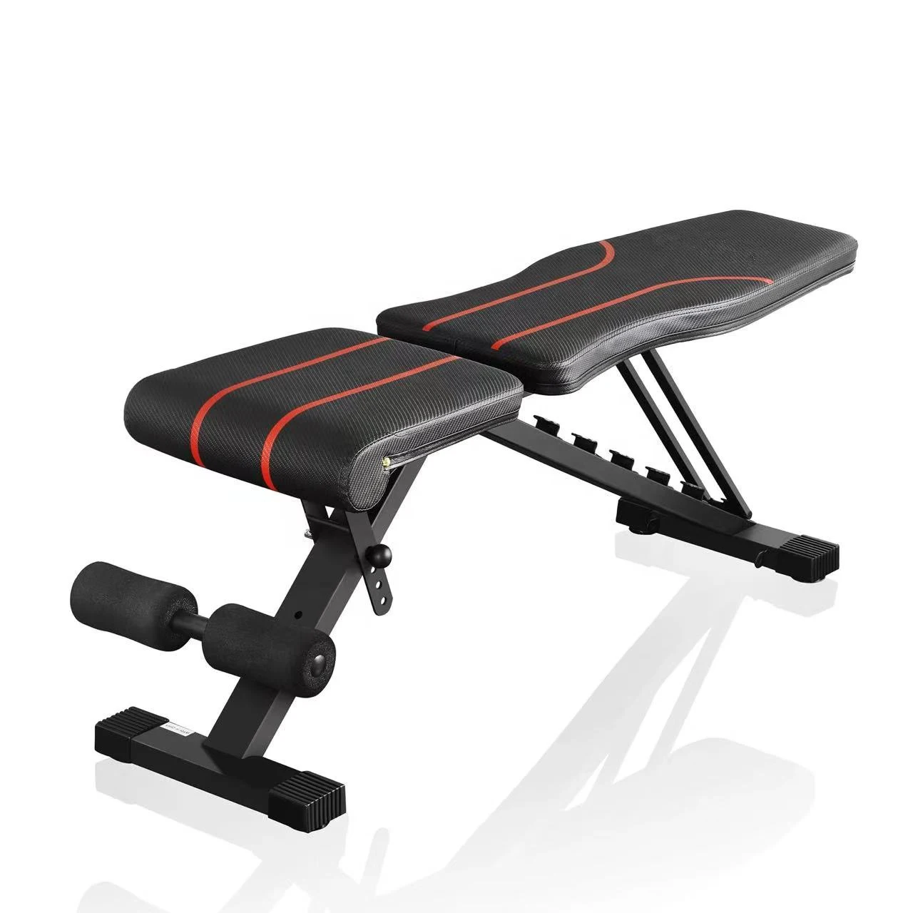 

New Style Home Fitness Weightlifting Bench For Crunch And Sit-up Exercise Decline Metal Material