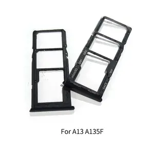 Bilashmart Samsung Galaxy A13 A135F / A13 5G A136U SIM Card Tray Slot Holder Adapter Socket Repair Parts