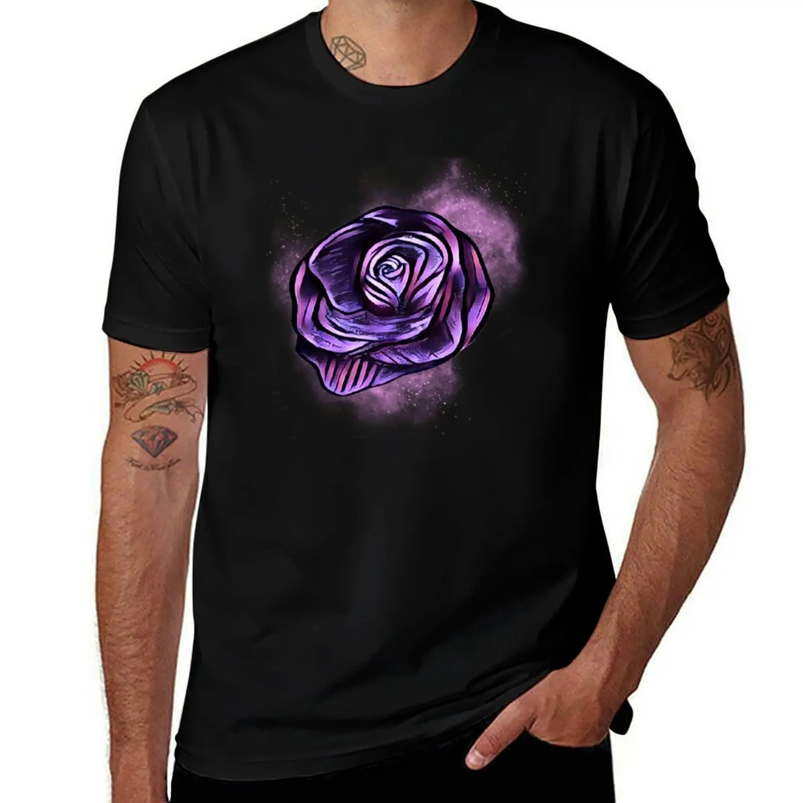 

lilac rose T-Shirt man t shirts for men man t shirt designer graphic t shirts for man T-shirt