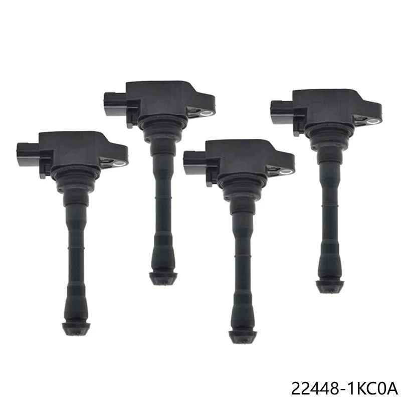 

4Pcs 22448-1KC0A Ignition Coil For Nissan Sentra 1.6L L4 2011-2016 Juke 22448 1KC0A XIC-AC06N UF659 224481KC0A