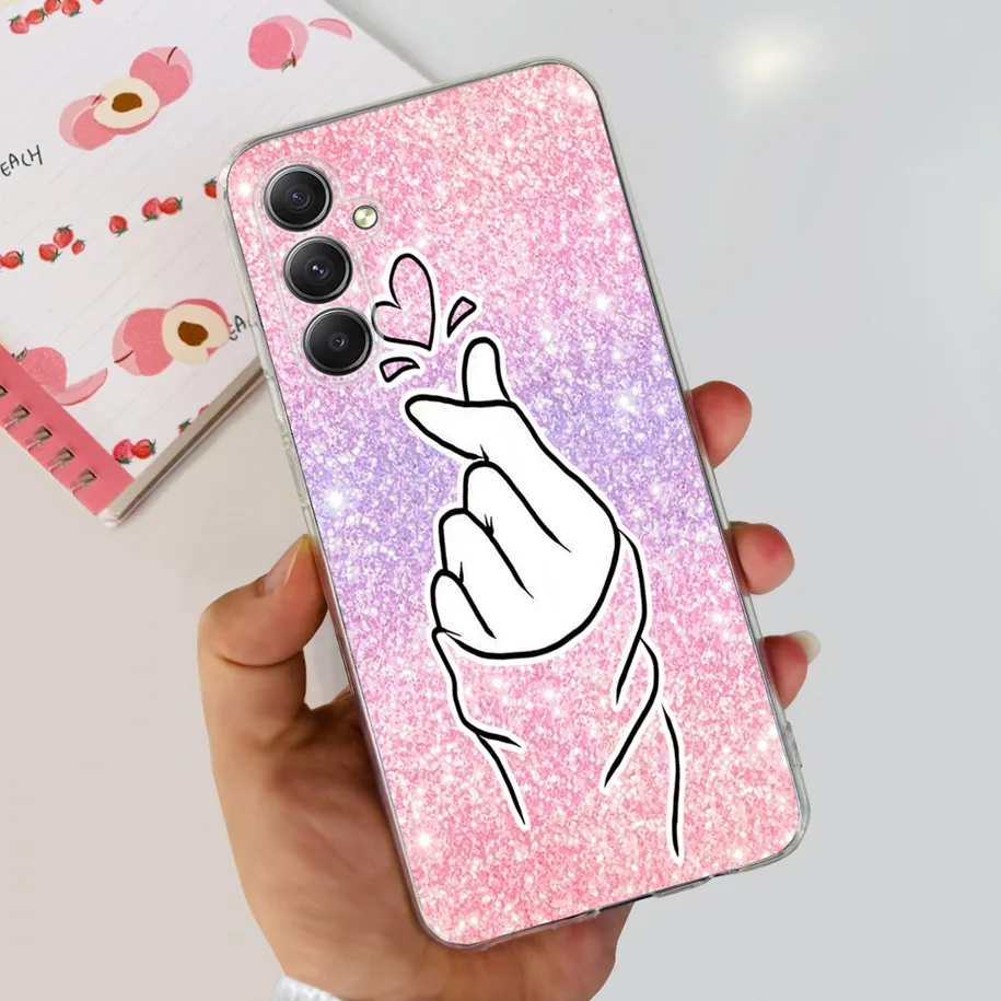 For Samsung Galaxy A25 5G Case Popular Butterfly Clear Soft Silicone Phone Cover For Samsung A25 5G A 25 GalaxyA25 Protect Coque
