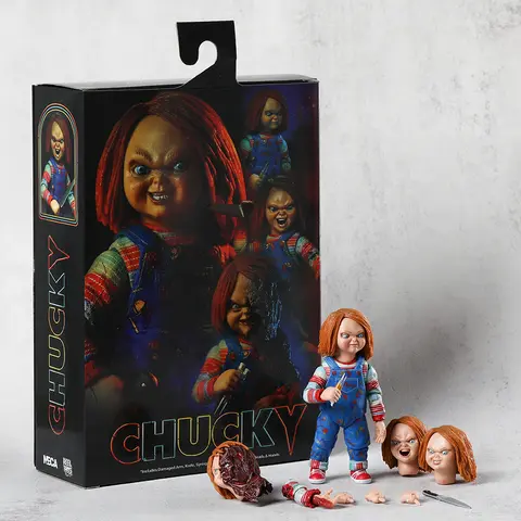 NECA Chucky TV Series Ultimate Action Figure ของเล่นสยองขวัญฮาโลวีนของขวัญ