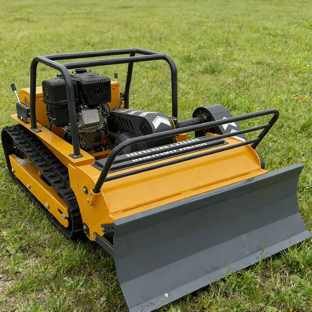 

Customized lawn mower robot Crawler Robot Self-Propelled Remote Control Garden Flail Mower for Efficient Lawn Care