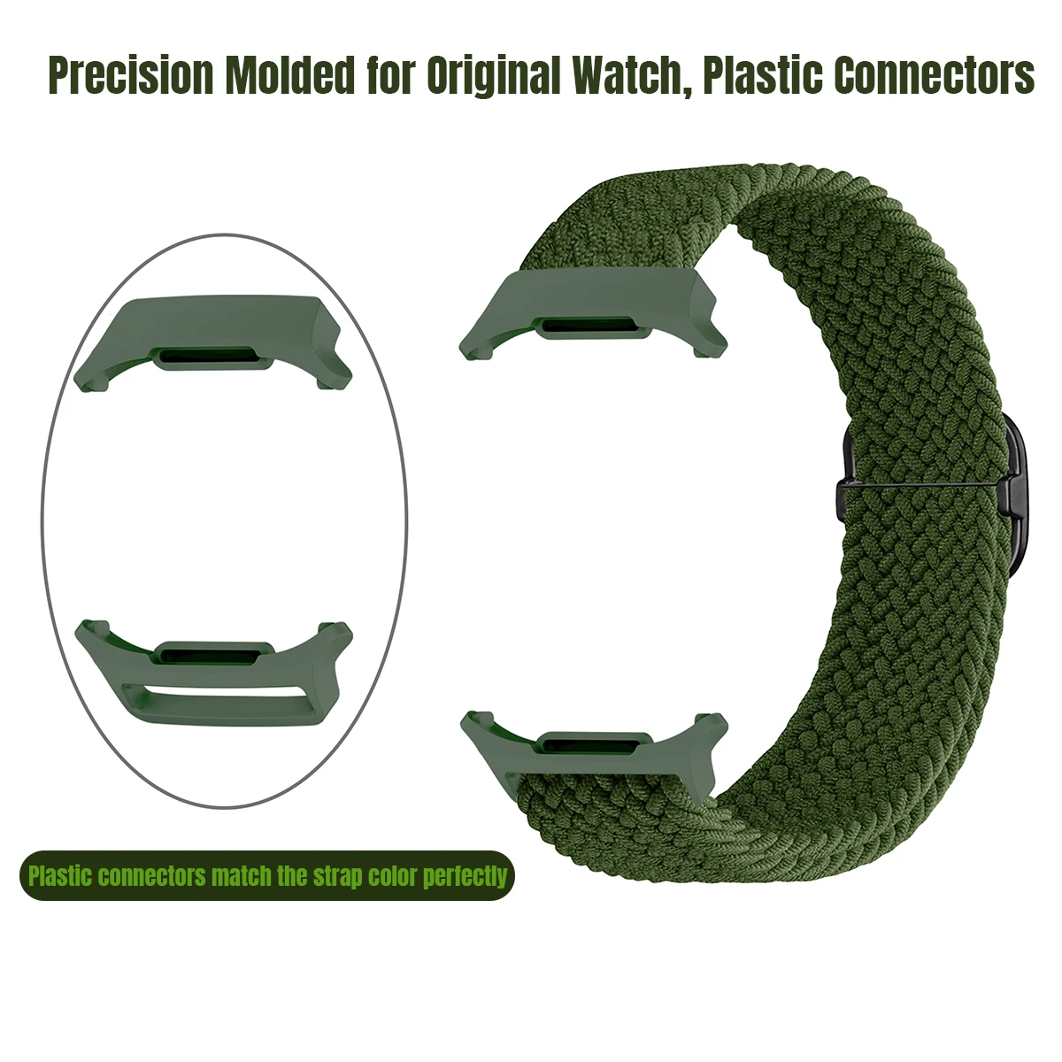 Woven Nylon Strap for Samsung Galaxy Watch Ultra 2 2026 47mmBand  Adjust Buckle Wristband for Galaxy Watch 7 Ultra 47mm Bracelet