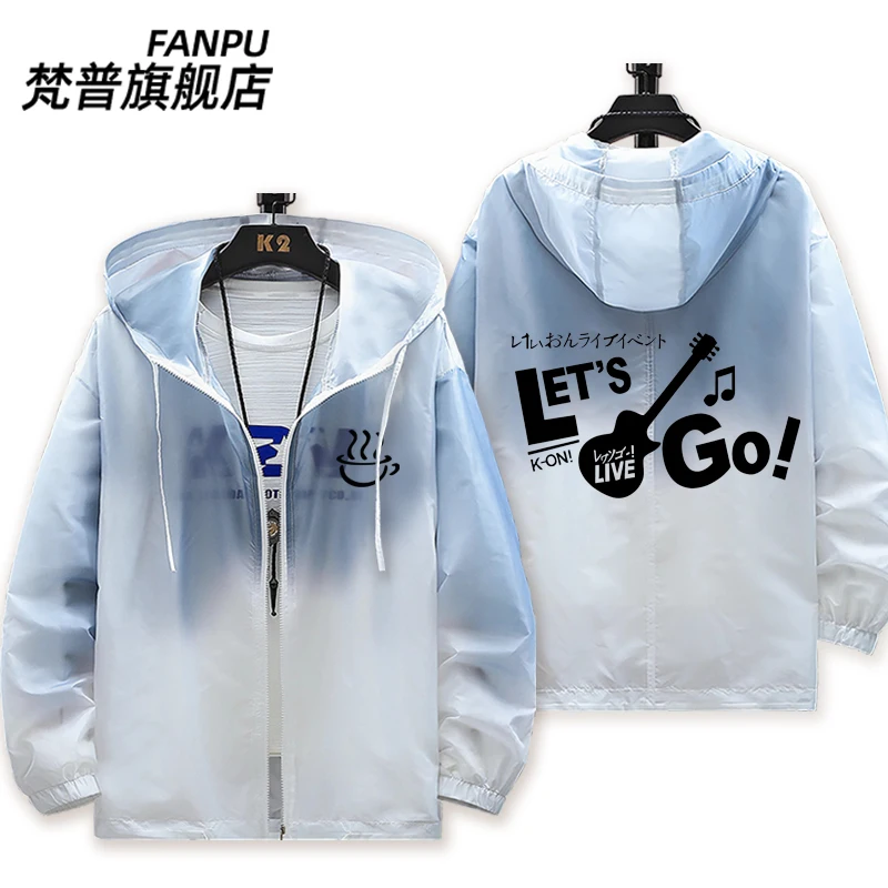 K-ON Yui Hirasawa Mio Akiyama Anime Long Sleeve Jacket Unisex Coat